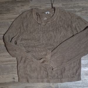 Gentle Fawn Taupe Crew Neck Sweater